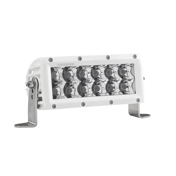 Rigid Industries - 6 Inch Spot Light White Housing E-Series Pro RIGID Industries