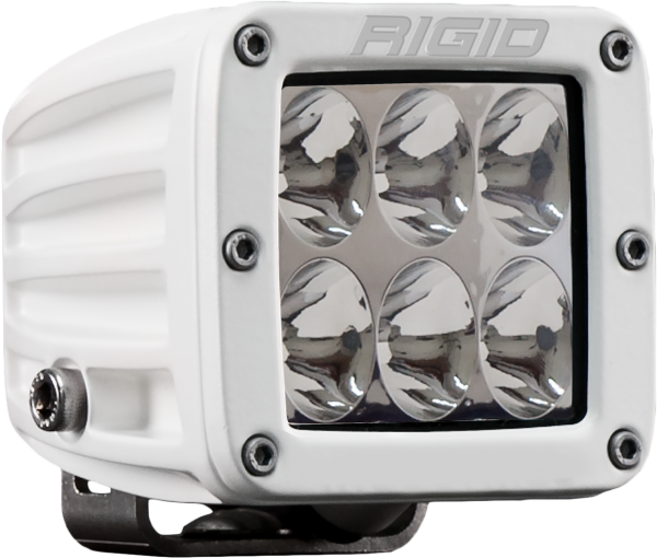 Rigid Industries - Hybrid Driving Surface Mount White Housing D-Series Pro RIGID Industries