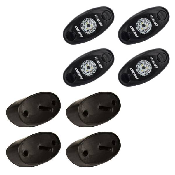 Rigid Industries - Rock Light Kit Blue Set of 4 Lights A-Series RIGID Industries