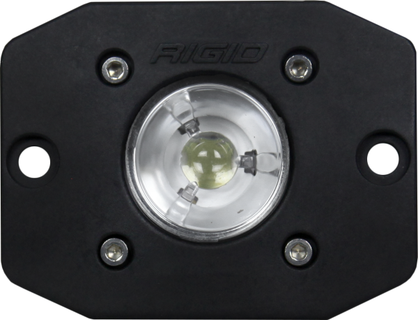 Rigid Industries - Flood Black Flush Mount Ignite RIGID Industries