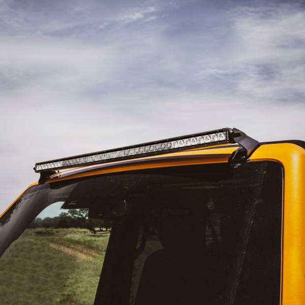 Rigid Industries - 2021-Present Ford Bronco Roof Line Light Kit with a SR Spot/Flood Combo Bar Included RIGID Industries