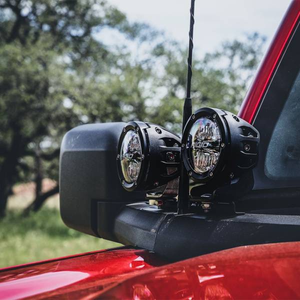 Rigid Industries - 2021-Present Ford Bronco A-Pillar Light Kit with a set of 360 Spot and a set 360 Drive Lights RIGID Industries