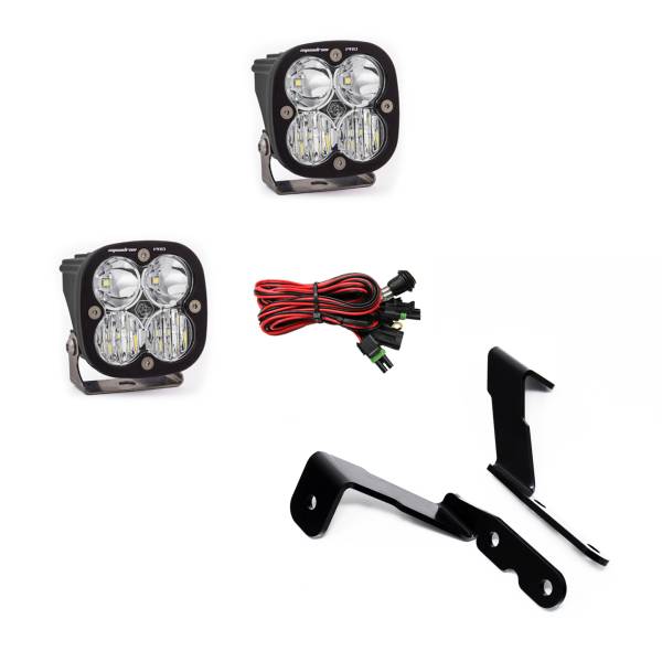 Baja Designs - GM Silverado/Sierra (2007-2013) A-Pillar Kit Squadron Pro Lights Baja Designs