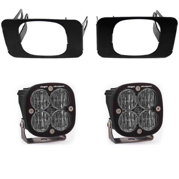 Baja Designs - Super Duty Fog Lights SAE Fog Pocket Kit 17-18 Super Duty 15-18 F-150 Baja Designs