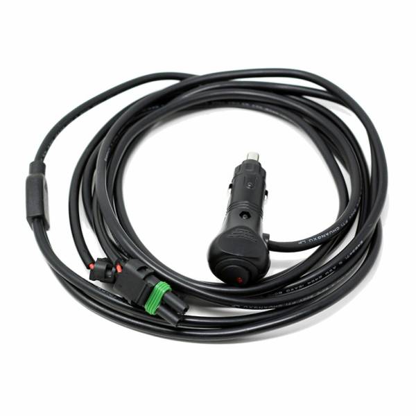 Baja Designs - 10 Foot Wire Harness w/12v Cigarette Plug-2 Light Max 85 Watts Baja Designs