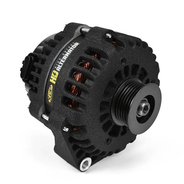 XDP Xtreme Diesel Performance - Wrinkle Black HD High Output Alternator 2001-2007 GM 6.6L Duramax XD355 XDP