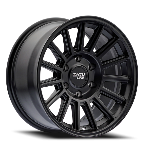 Dirty Life Race Wheels - Dirty Life Race Wheels Journey 9316 Satin Black 17X8.5 6-139.7 0Mm 106Mm