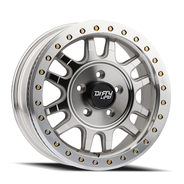 Dirty Life Race Wheels - Dirty Life Race Wheels Canyon Pro Sxs 9309R Machined 15X7 5-114.3 38Mm 77Mm