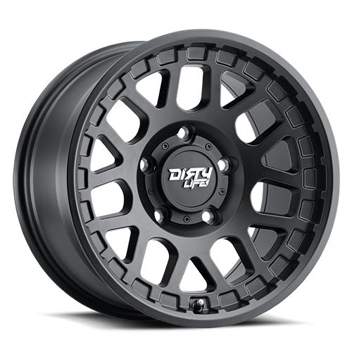 Dirty Life Race Wheels - Dirty Life Race Wheels Mesa 9306 Matte Black 17X9 6-139.7 -12Mm 106Mm