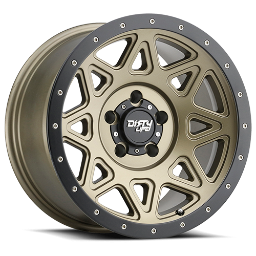 Dirty Life Race Wheels - Dirty Life Race Wheels Theory 9305 Matte Gold 17X9 6-139.7 -12Mm 106Mm