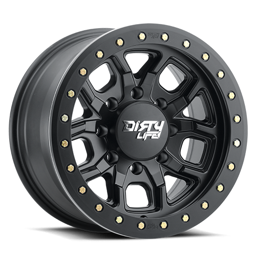 Dirty Life Race Wheels - Dirty Life Race Wheels DT-1 9303 Satin Black 20X9 8-165.1 0Mm 130.8Mm