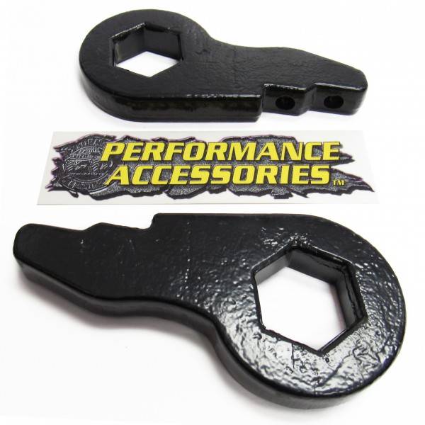 Performance Accessories - 2 Inch Leveling Keys 88-06 Chevy/GMC Pickup/SUV 4WD Gas Performance Accessories