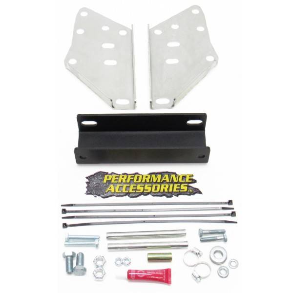 Performance Accessories - Rear Bumper Raising Brackets 05-15 3 Inch Toyota Tacoma w/OEM Hitch Bumper 2WD/4WD Gas Performance Accessories