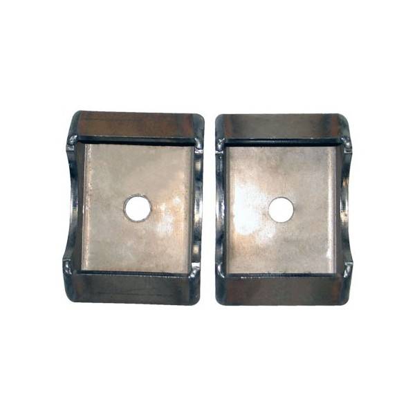 Performance Accessories - Spring Perches 3 Inch Pair Steel Performance Accessories
