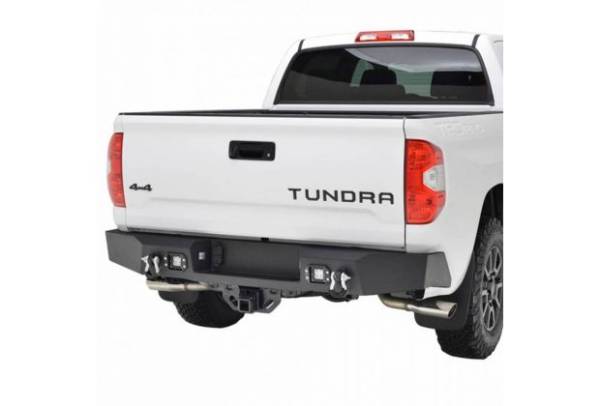 Scorpion Extreme Products - Tundra Rear Bumper HD Rear Bumper with LED Cube Lights 14-22 Toyota Tundra Scorpion Extreme