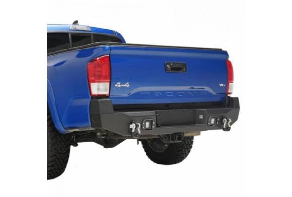 Scorpion Extreme Products - Tacoma Rear Bumper HD with LED Cube Lights 16-20 Toyota Tacoma Scorpion Extreme