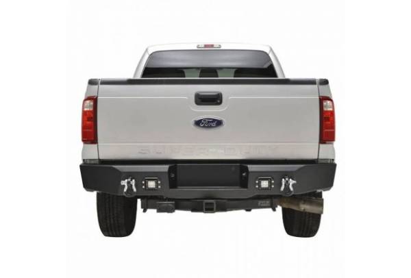 Scorpion Extreme Products - Super Duty Rear Bumper HD with LED Cube Lights 11-16 Ford F250/F350/F450 Scorpion Extreme
