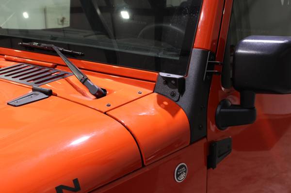 Fishbone Offroad - Jeep JK Windshield Light Bracket 07-18 Wrangler JK Fishbone Offroad