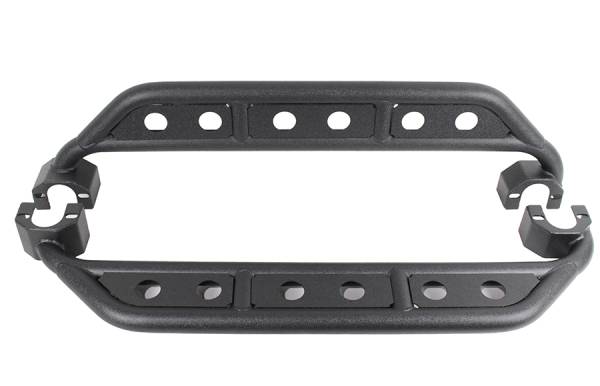 Fishbone Offroad - Jeep Wrangler Side Steps 07-18 Wrangler JK 2 Door Steel Black Textured Powdercoat Fishbone Offroad