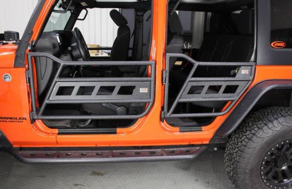 Fishbone Offroad - Jeep JK Tube Doors 07-18 Wrangler JK 4 Door Front/Rear Fishbone Offroad