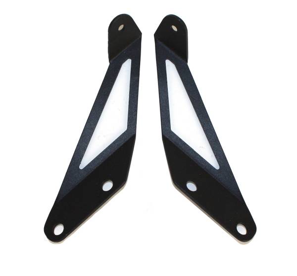 Fishbone Offroad - Jeep JK Hood Light Mount Brackets 07-18 Wrangler JK Fishbone Offroad