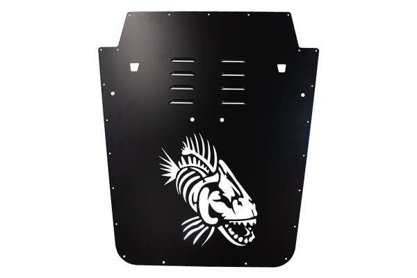 Fishbone Offroad - Jeep JK Hood Louver 13-18 Wranger JK Black Fishbone Offroad