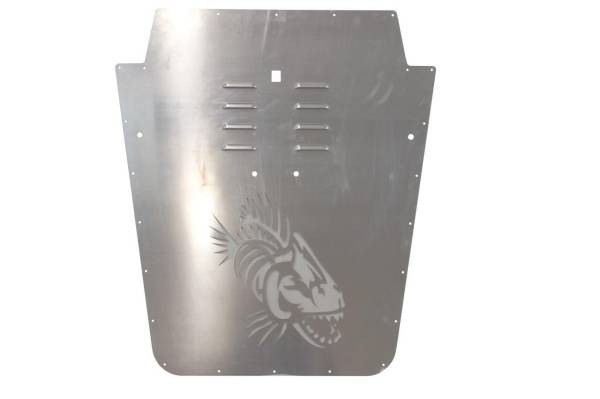 Fishbone Offroad - Jeep JK Hood Louver 13-18 Wranger JK Raw Unpainted Fishbone Offroad