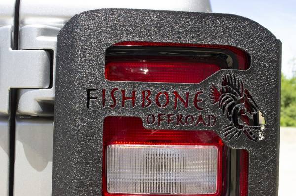 Fishbone Offroad - Jeep JL Tail Light Guards For 18-Pres Wrangler JL Fishbone Offroad