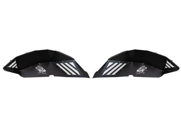 Fishbone Offroad - Wrangler Rear Inner Fenders For 18-Up Wrangler Black Powdercoat Fishbone