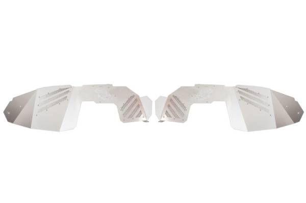 Fishbone Offroad - Wrangler/Gladiator Front Inner Fenders For 18-Up Wrangler/Gladiator Raw Fishbone