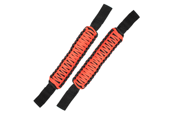 Fishbone Offroad - Head Rest Paracord Grab Handles Red Fishbone Offroad