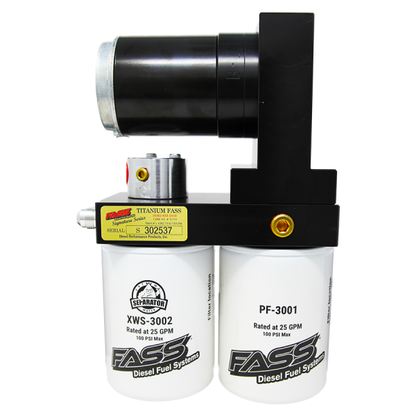 FASS - FASS TSF17165G Titanium Signature Series Diesel Fuel System 165GPH@10PSI Ford Powerstroke 6.7L 2011-2016