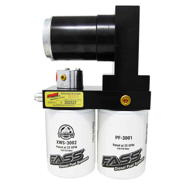 FASS - Titanium Signature Series Diesel Fuel System 220GPH (70-75 PSI) GM Duramax 6.6L 2020-2022 900-1200hp FASS