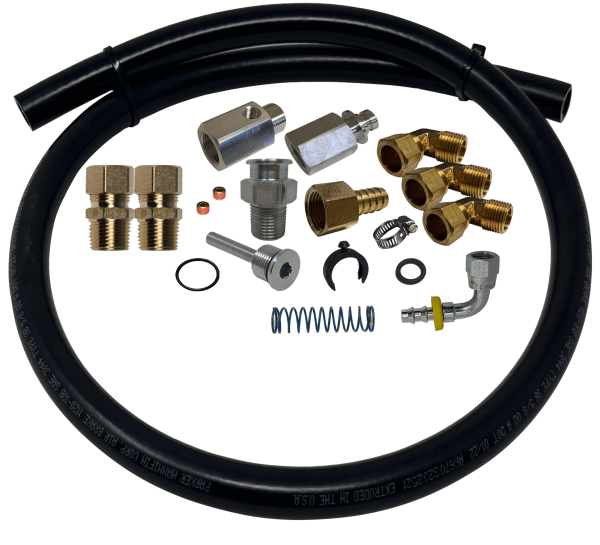 FASS - PACCAR Fuel Line Adapter Kit for Trucks without Frame Mounted Water Separator FASS