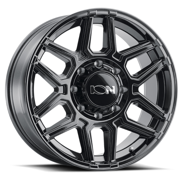 ION Wheels - Cast Aluminum Wheels 146 GB 17x9 Gloss Black 6 On 139.7 Bolt Pattern 0 Offset ION Wheels