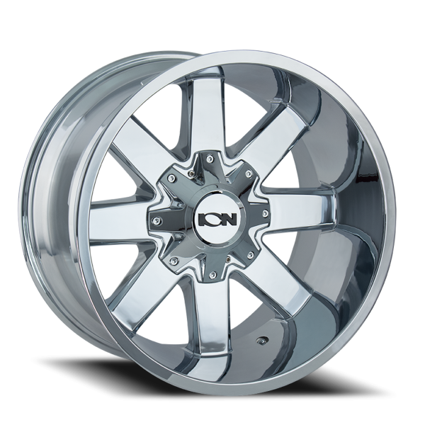 ION Wheels - Cast Aluminum Wheels 141 CH 20x10 Chrome 8 On 180 Bolt Pattern -19 Offset ION Wheels