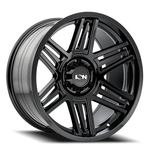 ION Wheels - Cast Aluminum Wheels 147 GB 20x9 Gloss Black 8 On 165.1 Bolt Pattern 18 Offset ION Wheels