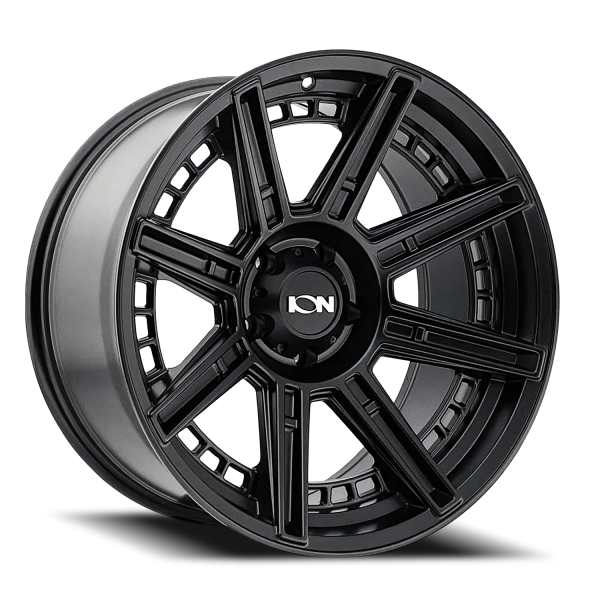 ION Wheels - Cast Aluminum Wheels 149 MB 20x9 Matte Black 8 On 165.1 Bolt Pattern -12 Offset ION Wheels