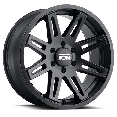 ION Wheels - Cast Aluminum Wheels 142 MB 20x9 Matte Black 8 On 165.1 Bolt Pattern 0 Offset ION Wheels