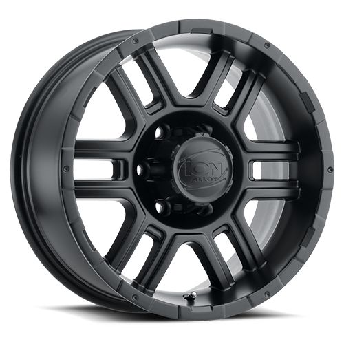 ION Wheels - Cast Aluminum Wheels 179 MB 20x9 Matte Black 5 On 139.7 Bolt Pattern 12 Offset ION Wheels