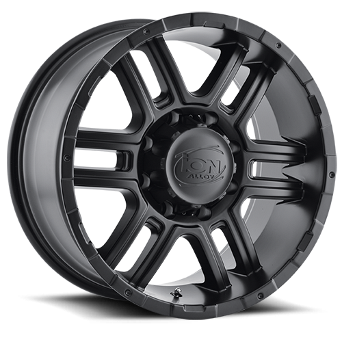 ION Wheels - Cast Aluminum Wheels 179 MB 20x9 Matte Black 8 On 165.1 Bolt Pattern 12 Offset ION Wheels