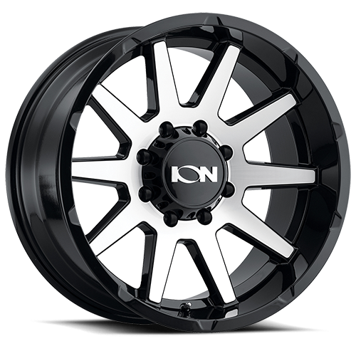 ION Wheels - Cast Aluminum Wheels 143 GBM 20x10 Machined Face Gloss Black 8 On 170 Bolt Pattern -19 Offset ION Wheels