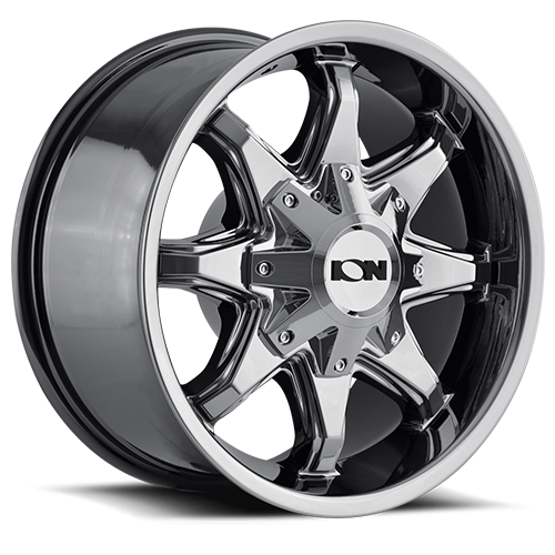 ION Wheels - Cast Aluminum Wheels 181 SL 20x9 Graphite Silver 8 On 180 Bolt Pattern 18 Offset ION Wheels