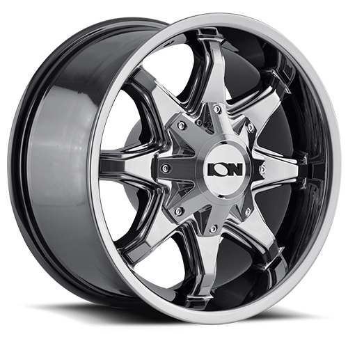 ION Wheels - Cast Aluminum Wheels 181 SL 20x9 Graphite Silver 8 On 180 Bolt Pattern 18 Offset ION Wheels