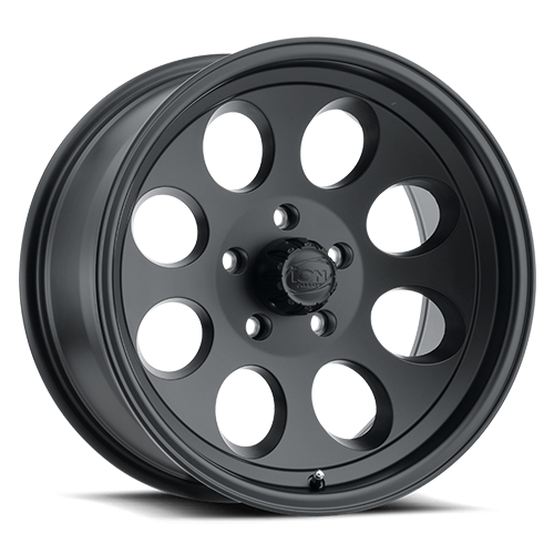 ION Wheels - Cast Aluminum Wheels 171 MB 18x9 Matte Black 8 On 165.1 Bolt Pattern 0 Offset ION Wheels