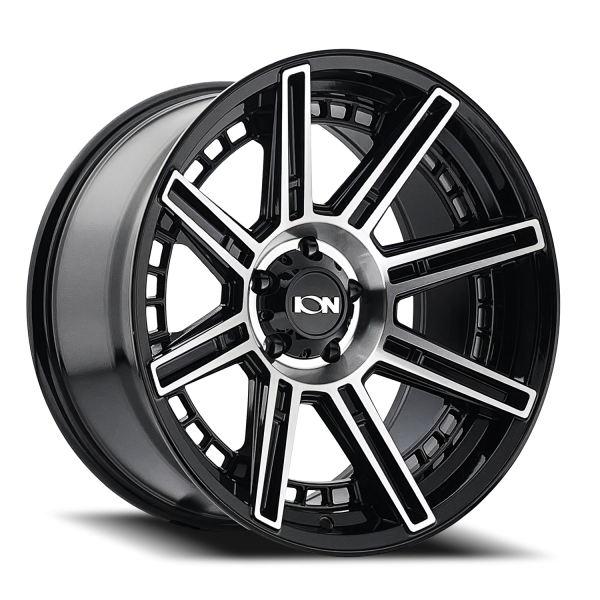 ION Wheels - Cast Aluminum Wheels 149 BM 20x10 Machined Black 6 On 139.7 Bolt Pattern -24 Offset ION Wheels