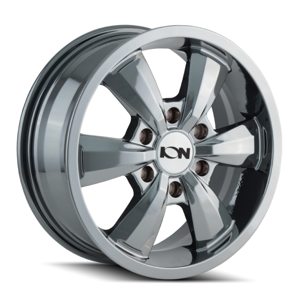 ION Wheels - Cast Aluminum Wheels 102 CH 18x8 Chrome Chrome 5 On 130 Bolt Pattern 50 Offset ION Wheels