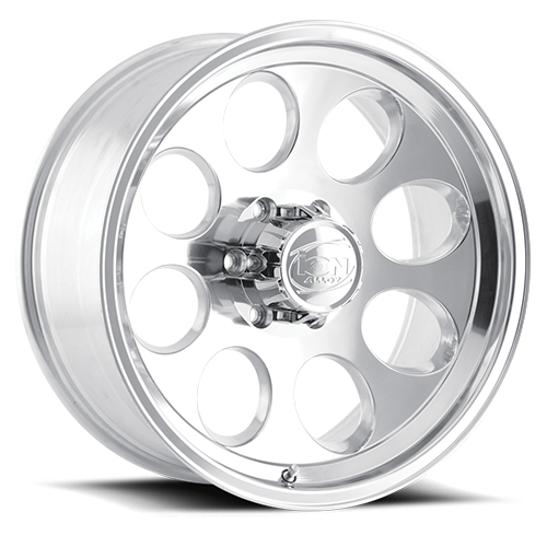 ION Wheels - Cast Aluminum Wheels 171 PO 16x10 Polished 8 On 165.1 Bolt Pattern -38 Offset ION Wheels