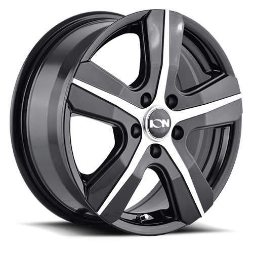 ION Wheels - Cast Aluminum Wheels 101 GB 18x8 Machined Face Gloss Black 5 On 108 Bolt Pattern 50 Offset ION Wheels