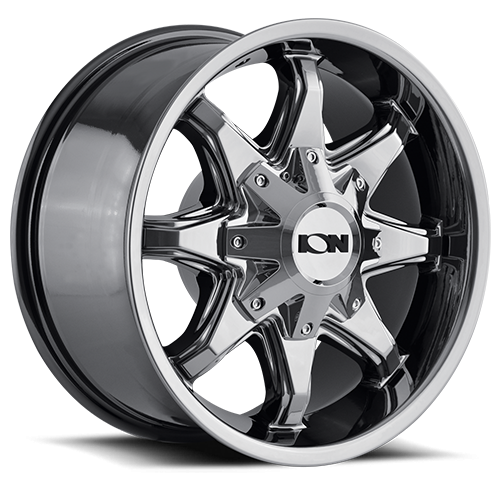 ION Wheels - Cast Aluminum Wheels 181 SL 18x9 Graphite Silver 8 On 165.1/8 On 170 Bolt Pattern 18 Offset ION Wheels